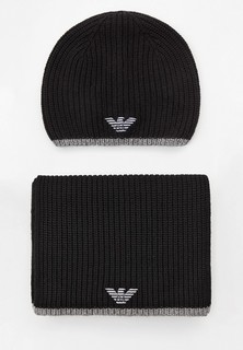 Шапка и шарф Emporio Armani