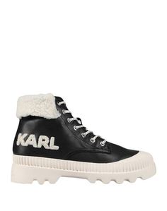 Полусапоги и высокие ботинки Karl Lagerfeld