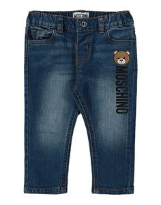 Джинсовые брюки Moschino Baby