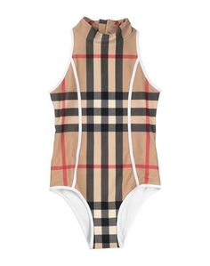 Слитный купальник Burberry