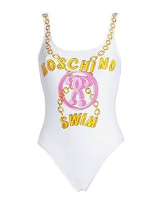 Слитный купальник Moschino