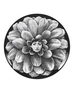 Декоративная тарелка Fornasetti