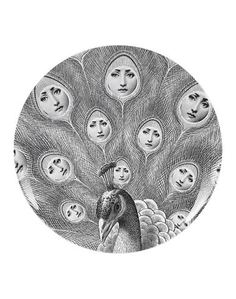 Декоративная тарелка Fornasetti