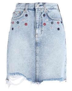 Джинсовая юбка Tommy Jeans