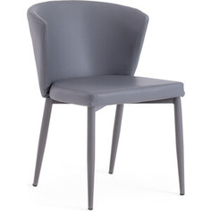 Стул TetChair Amy (mod 09) металл / PU 57x52,5x75 серый