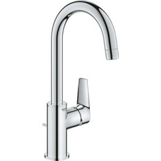 Смеситель для раковины Grohe Start Edge EcoJoy с донным клапаном, хром (23776001)