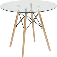 Стол TetChair Cindy glass (mod.80GLASS) металл/стекло прозрачный