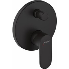 Смеситель для ванны Hansgrohe Vernis Blend встраиваемый, для механизма 01800180, черный матовый (71467670)