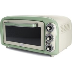 Мини-печь Ariete 979/04 Vintage OVEN 18 LT зеленый
