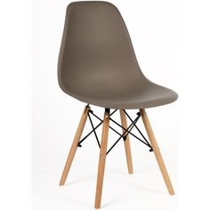 Стул La-Alta Florence в стиле Eames серо-коричневый