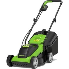 Газонокосилка аккумуляторная GreenWorks G24LM33K2 (2509607)