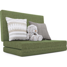 Шарм-Дизайн Пуф-трансформер Шаг 120 зеленый