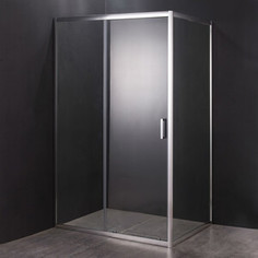 Душевой уголок Orange E23 140x80 стекло прозрачное, профиль хром (E23-14080TCR)