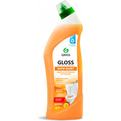 Чистящее средство GRASS Gloss amber гель для ванны и туалета, 1 л(125546)