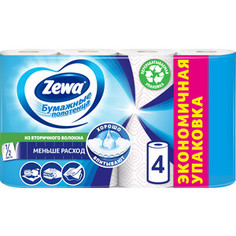 Бумажные полотенца Zewa 2 слоя 4 рулона (144099)