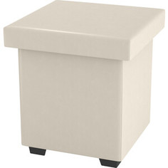 Олимп Пуф с открывающимся верхом кож.зам бежевый tex cream Olimp