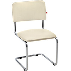 Стул Фабрикант Сильвия BOX4 кожа иск., DO, №122 кремовый, CH