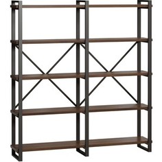 Стеллаж LoftyHome Лондейл 160.1 коричневый