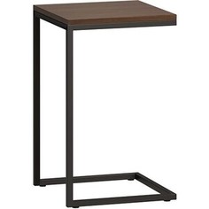 LoftyHome Стол приставной Бервин коричневый