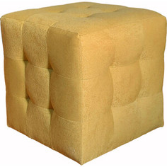 Пуф Мебелик Релакс 400 ткань желтый