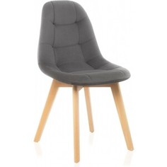 Стул Woodville Filip dark gray/wood
