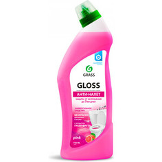 Чистящее средство GRASS Gloss pink гель для ванны и туалета, 750 мл(125543)
