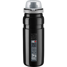 Фляга Elite 750 мл Fly MTB, черный, защитный колпачок