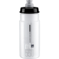 Фляга Elite 550 мл JET прозрачный, черный рисунок