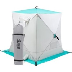 Палатка для зимней рыбалки Premier Fishing Куб 1,8х1,8 biruza/gray (PR-ISC-180BG)