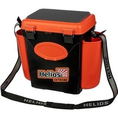 Ящик для зимней рыбалки Helios FishBox односекционный (10л) оранжевый
