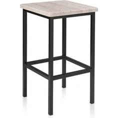 Стул Woodville Лофт филадельфия грей/черный матовый