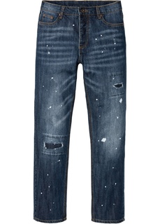 Джинсы Regular Fit Tapered Bonprix