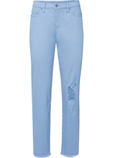 Брюки стрейч с вырезами Bonprix