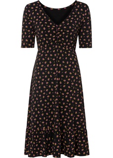 Платье с принтом Bonprix