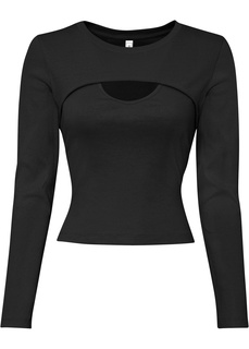 Футболка 2 в 1 из биохлопка Bonprix