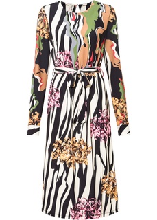 Платье макси с принтом Bonprix