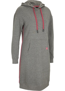 Платье трикотажное с капюшоном Bonprix