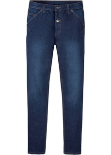 Джинсы стрейч Regular Fit Tapered Bonprix