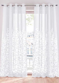Гардина с листьями (1 шт.) Bonprix