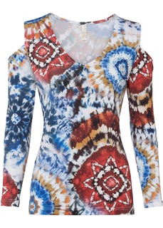 Футболка с вырезами Bonprix