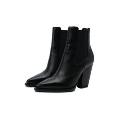 Кожаные ботильоны Theo Saint Laurent