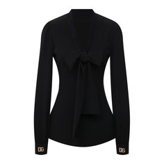 Шелковая блузка Dolce & Gabbana