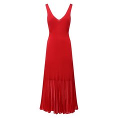 Платье из вискозы Alexander McQueen
