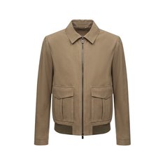 Замшевый бомбер Corneliani