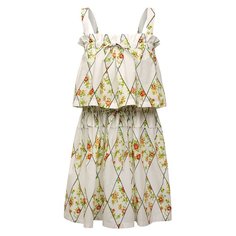 Хлопковое платье MSGM
