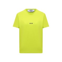 Хлопковая футболка MSGM