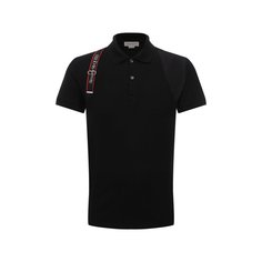 Хлопковое поло Alexander McQueen