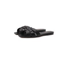 Кожаные шлепанцы Nu Pieds Saint Laurent