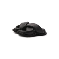 Кожаные шлепанцы Jil Sander