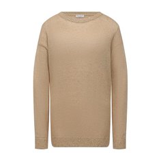 Свитер из смеси льна и шелка Brunello Cucinelli